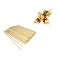 thumbnail image 5 of iKonbi Natural Bamboo Skewers,Barbeque,Wooden Skewers,Skewer Sticks,Kebab Sticks,Short Skewers,Wooden Kebab Skewers- 180 Pcs 8 inch, 5 of 5