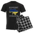 thumbnail image 6 of CafePress - Support Ukraine Men's Dark Pajamas - Men's Dark Loose Fit Cotton Pajama Set, 6 of 7