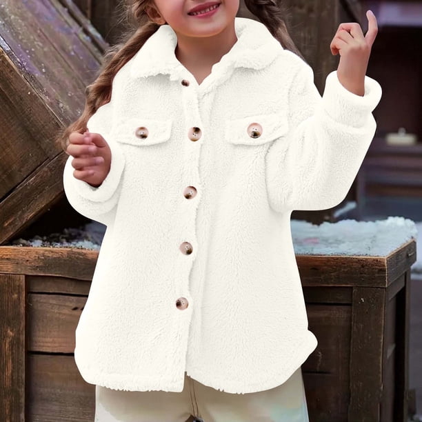 Cowsor Womens Fuzzy Fleece Jacket Button Down Sherpa Coats Casual Winter Warm Outwear with Pockets