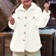 thumbnail image 1 of Cowsor Womens Fuzzy Fleece Jacket Button Down Sherpa Coats Casual Winter Warm Outwear with Pockets, 1 of 7