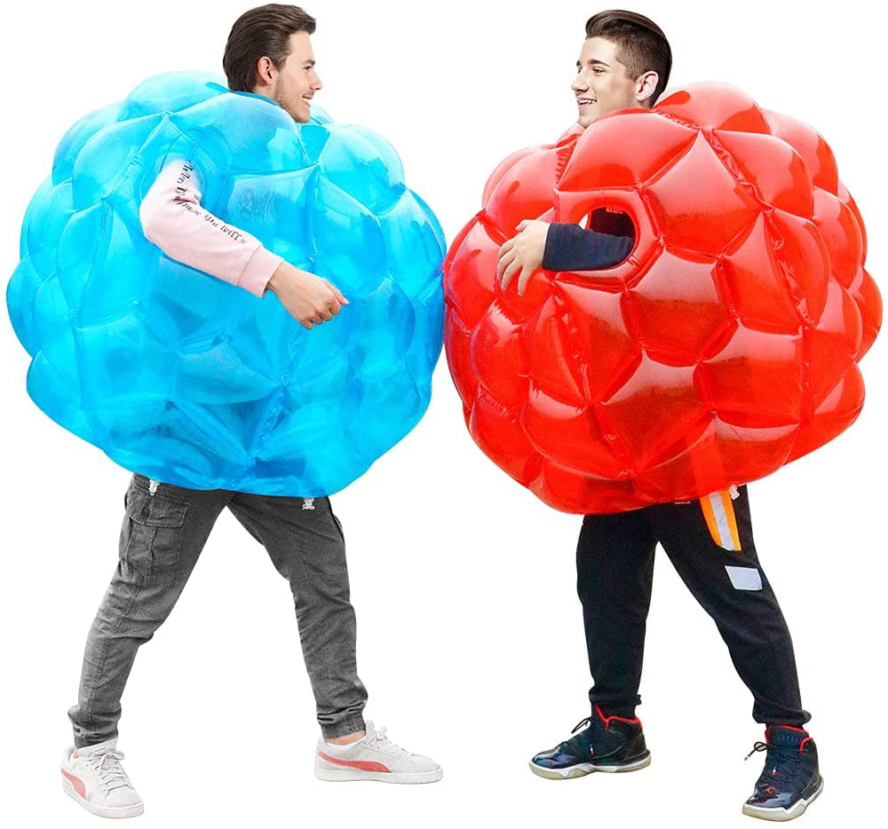 Kids Inflatable Buddy Bumper Ball Bounce Sumo Suits 2 Pack Outdoor Fun Game Zorb 