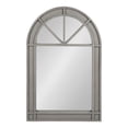 thumbnail image 2 of Kate and Laurel Stonebridge Rustic Arch Mirror Wall Decor, 24" x 36", Gray, Chic Farmhouse Windowpane Mirror, 2 of 7