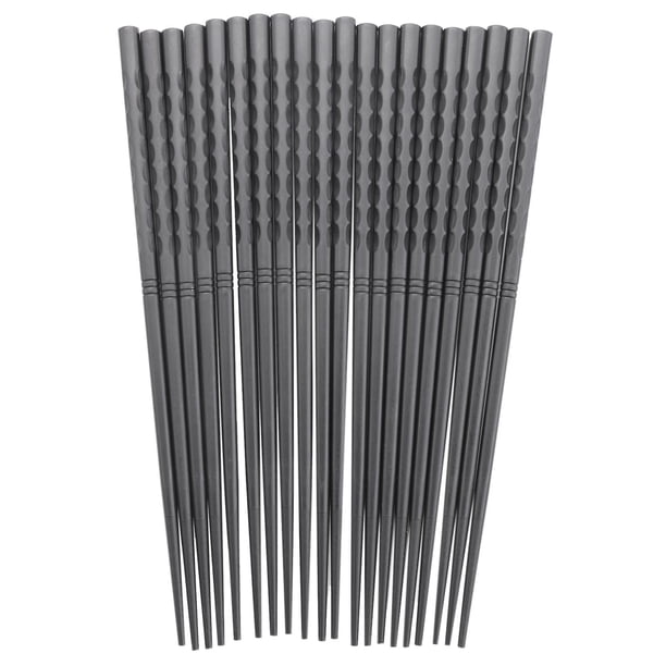 Juego de Palillos reutilizables de fibra de vidrio PENGJJMXG aptos para lavavajillas 10 pares
