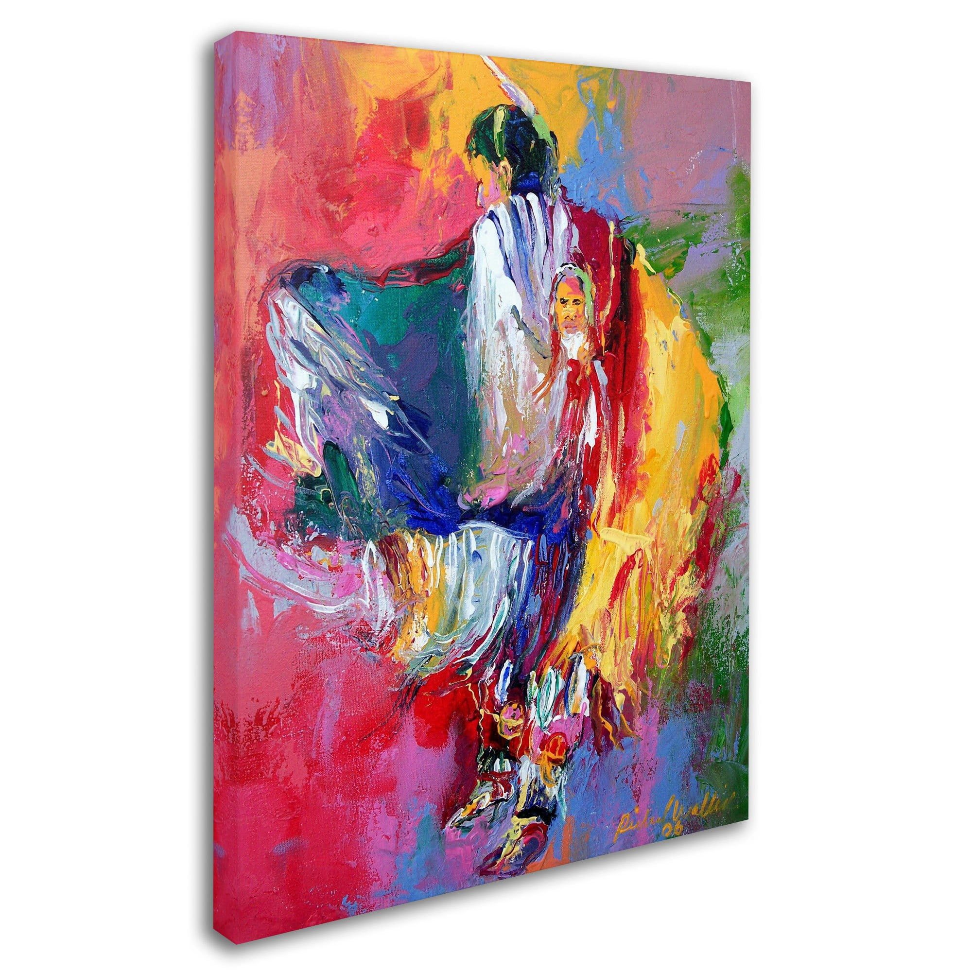 Trademark Fine Art "Pow" Canvas Art by Richard Wallich