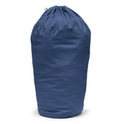 Kanga Care Seam Sealed Drawstring Reusable Diaper Pail Liner Large Barrel Shape 26" height x 51" top x 33" base | Nautical