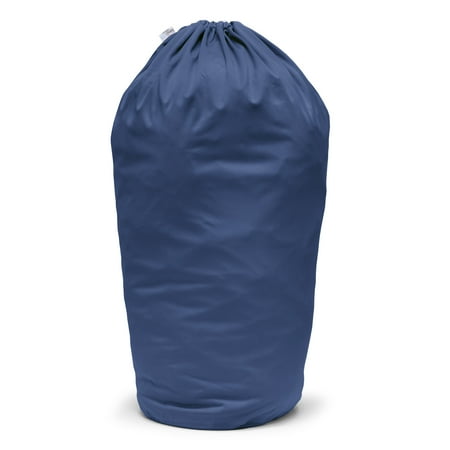Kanga Care Seam Sealed Drawstring Reusable Diaper Pail Liner Large Barrel Shape 26" height x 51" top x 33" base | Nautical