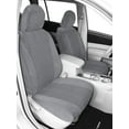 thumbnail image 2 of CalTrend Front Captain Chairs O.E. Velour Seat Covers for 1994-1997 Toyota Previa - TY367-08RS Light Grey Monarch Insert with Classic Trim, 2 of 3