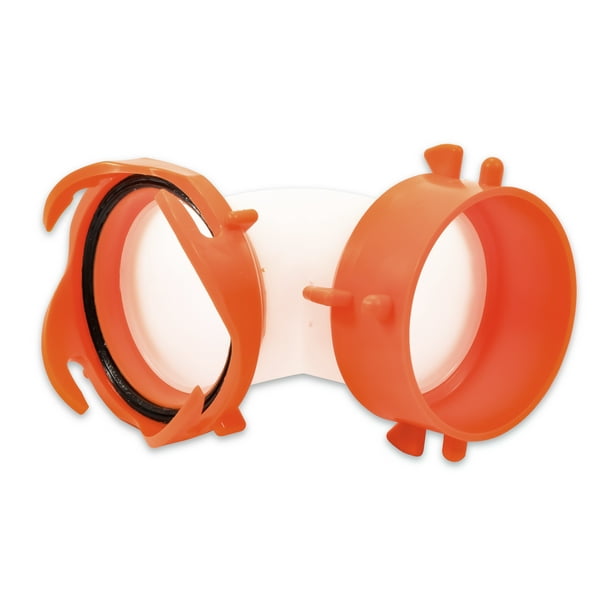 Camco 39852 RhinoFLEX 90 Degree RV Sewer Hose Swivel Fitting Walmart