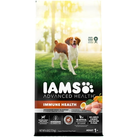 UPC: 0019014806638 | IAMS Advanced Health Chicken and Superfoods Recipe Dry Dog Food 6 lb Bag
