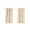Beige, variant on Small Window Curtains ,Kitchen/Bathroom/Kids Bedroom Decor Thermal Insulated Window Short Curtain Room Darkening Window Curtain Tiers 137×90cm