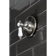 thumbnail image 3 of Kingston Brass KS3038BPL Bel-Air 3-Way Diverter Valve with Trim Kit, Brushed Nickel, 3 of 5