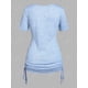 thumbnail image 3 of Camiseta con Puntilla Escotada de Talla Extra Rosegal  Camisetas tallas grandes, 3 of 5