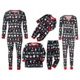 thumbnail image 1 of Pijamas de Navidad Para La Familia Trajes A Juego Mujeres Traje de Manga Larga Impreso Ropa de Casa Pijama Traje Top + Pantalones Traje Traje de Mamá Odeerbi ODB189488, 1 of 9