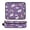 Unicorns with Rainbows and Clouds, variant on Hair Tool Organizer Bag with Heat Resistant Mat Removable Travel Storage Case for Hot Air Brushes Curling Irons Unicorns and Rainbow Stripes