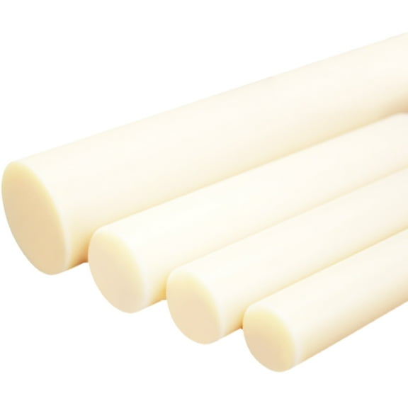 2pcs Nylon rod M25x500mm