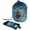 Multicolor 2, variant on PhooArto Large Barrel Drawstring Makeup Bag, Colorful Dreamcatcher Owl Galaxy Travel Cosmetic Bag Portable Make Up Organizer Bag