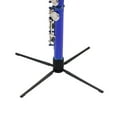 thumbnail image 4 of Pro Clarinet Stand Support Metal Foldable Flute Bracket 4 Legs Musical Accessroy, 4 of 6