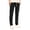 BLK/TEAL, variant on Allsense Men's Classic Straight Leg Track Pants with Side Stripe, Red/Black, Large