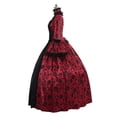 thumbnail image 4 of Women's Mid Century Victorian Dresses Party Dresses Puffy Dresses Cosplay Halloween, 4 of 5