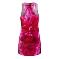 thumbnail image 2 of Women's Cut & Sew Racerback Dress (AOP) Poppin Jelly Role, 2 of 7