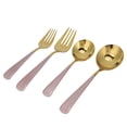 thumbnail image 1 of Juego de cubiertos de vajilla juego de cubiertos de cucharas de sopa tenedor de cucharas para cocina ANGGREK de acero inoxidable Vajilla Suministros de cocina language, 1 of 2