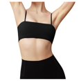 thumbnail image 2 of Womens Sports Bras Sports Bra Vest Push-Up Yoga Fitness Sports Bra With Removable Chest Pad Bras for Women Black L, 2 of 6