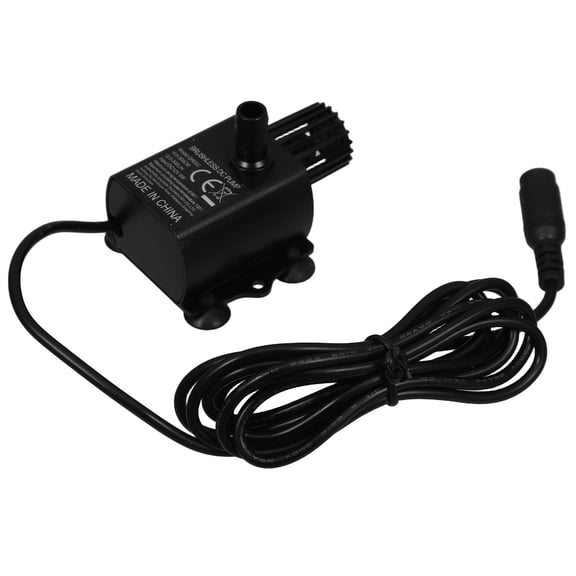PBPBOX Black Brushless Water Pump for Aquarium Fountain and Fish Tank Circulation