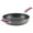 Gray with Burgundy Handle, variant on Rachael Ray Create Delicious 12.5" Hard-Anodized Aluminum Nonstick Deep Frying Pan, Burgundy Handle