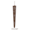 Edible Milk Chocolate Candles, Light and Eat! Circle Swirl Design, 3ct - Let Them Eat Candles