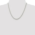 thumbnail image 4 of 925 Sterling Silver Rolo Chain Styles Necklace 4.75 mm 20 inch, 4 of 4