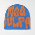 thumbnail image 5 of Gorro de punto de moda para hombre y mujer, estilo hip hop, rap, patineta, letras de rap, gorro frío, 5 of 5