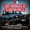 thumbnail image 6 of American Modified Gladiator Grille for 2007 to 2018 Jeep Wrangler JK, 6 of 7
