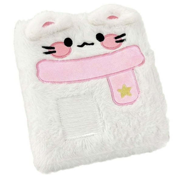 Plush Kpop Idol Photo Album 6Rings Binder Cover Photocard Holder Album Shell