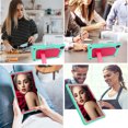 thumbnail image 6 of FIEWESEY for TCL Tab 10 5G Tablet Case with Shoulder Strap Soft Silicone&Hard Back Hybrid Shockproof Kids Friendly Case for TCL Tab 10s 10.1" FHD Model 9081X/TCL Tab 10 5G TCL-9183W (Green/Pink), 6 of 6