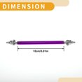 thumbnail image 4 of Unique Bargains 2pcs 15cm/5.91in Adjustable Front Bumper Lip Splitter Strut Rod Tie Purple, 4 of 6
