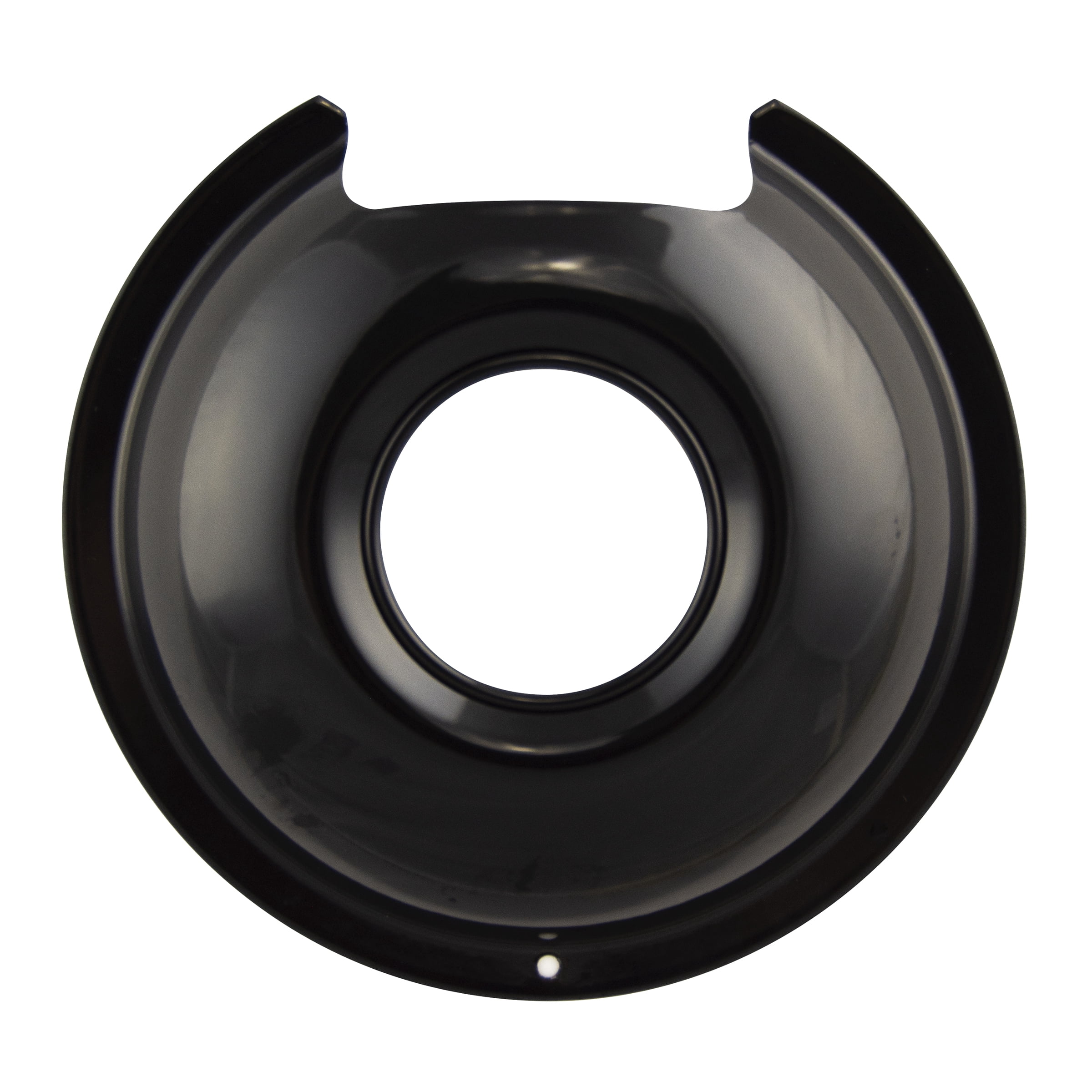 Range Kleen P1056RGE8Z Drip Pan & Trim Ring Black Porcelain, 3 Small & 1 Large each, 8 Pk