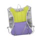 thumbnail image 2 of Chaleco de hidratación, compatible con bolsa de agua, mochila ligera para correr, transpirable Verde púrpura, 2 of 9