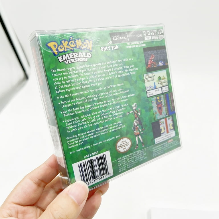Pokemon Emerald Version - Game Boy Advance - Game Cartridge Pokemon Emerald Version - Game Boy Advance - Game Cartridge