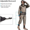 thumbnail image 2 of ABPETE Mesh Suit Jacket Pants Mitt Socks Sets Unisex Ultra-fine Net Mesh Clothing w/Carry Pouch for Fishing Hunting Camping, 2 of 8