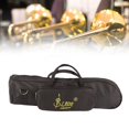 thumbnail image 1 of Trumpet Gig Bag, Double Zipper Design Trumpet Accessories, Durable Cello Beginners Students For Home, 1 of 7