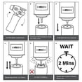 thumbnail image 6 of MK Lighter, 4Pcs Assorted Colors Torch Lighters Butane, Ideal to use as Kitchen Lighter, Candle Lighters, Camping Lighter, BBQ Lighter, Windproof Lighters, Refillable Lighters (Gas Included), 6 of 7
