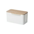 thumbnail image 2 of Cable Management Box Cable Organizer Box Cable Management Box Cable Organizer Box Wire Management Organizer Cover Hider For Desktop  Kitchen, 2 of 8
