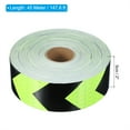 thumbnail image 2 of Uxcell Reflective Tape, Waterproof Self Adhesive High Visibility Caution Safety Tape for Trucks Trailers Cars Green/Black, 2 of 7