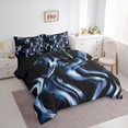 thumbnail image 3 of Homewish 7-Piece Twin Bedding Set - Minimalist Abstract Geometric Lines, 3 of 8
