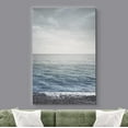thumbnail image 2 of wall26 Canvas Print Wall Art Washed Out Blue Seascape Horizon Ocean Beach Photography Realism Nautical Landscape Colorful Multicolor Duotone for Living Room, Bedroom, Office - 12"x18", 2 of 5