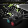 thumbnail image 1 of Jadeshay Interruptor de Encendido/Apagado de Motocicleta, 22mm, Manillar de Motocicleta Universal, Faro, Freno, Luces antiniebla, bocina, Interruptor de botón de Control Dual(Model D), 1 of 5