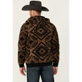 thumbnail image 4 of Cody James Men's Basin Southwestern Print Fleece Hooded Jacket - CJFA24SW31-BN X-  US, 4 of 4