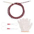 thumbnail image 2 of 5/10/15/20M Electrical Spring Wire Threader, Fish Tape Fastener Manual Cable Puller Electrician Threading Device Universal Wire Guide Threading Device Tool for Wiring Installation, 2 of 7