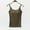 Army Green, variant on Scoop Neck Tank Tops for Women Plus Size White Spaghetti Straps with Built In Bra Support Solid Summer Casual Tank Tops