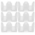 thumbnail image 1 of Miangastore 6pcs Sliding Glass Door Guide Shower Door Bottom Guide Shower Door Parts Bottom Guide Glass Shower Door Guide Bottom Door Guide Track Shower Blocks Silicone Bumper Sliding Door, 1 of 8